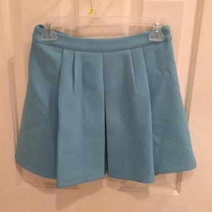 Nasty Gal light blue mini skirt